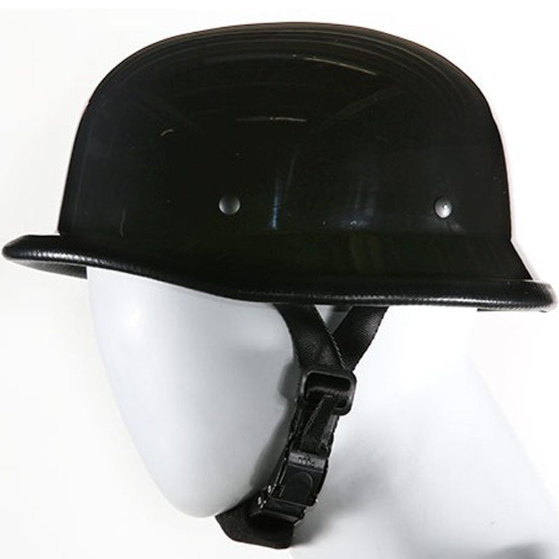Novelty Helmet  - German Helmet - Shiny Black