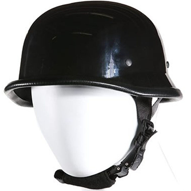 Novelty Helmet  - German Helmet - Shiny Black