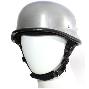 Novelty Helmet - German Helmet - Chrome