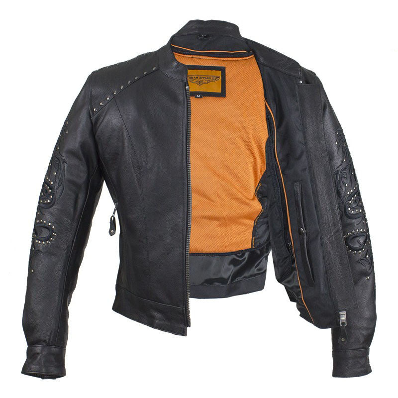 Women's Studded Racer Jacket