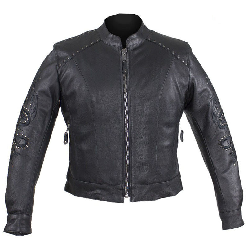 Women's Studded Racer Jacket