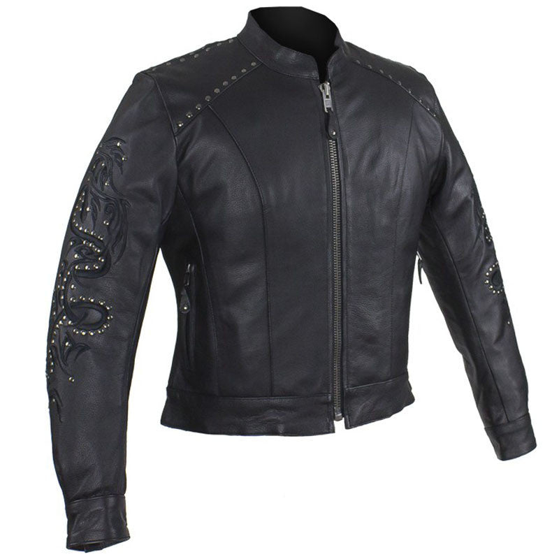 Women's Studded Racer Jacket