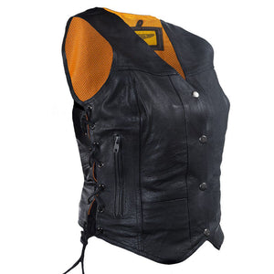 Women's Biker Vest - The Westerner