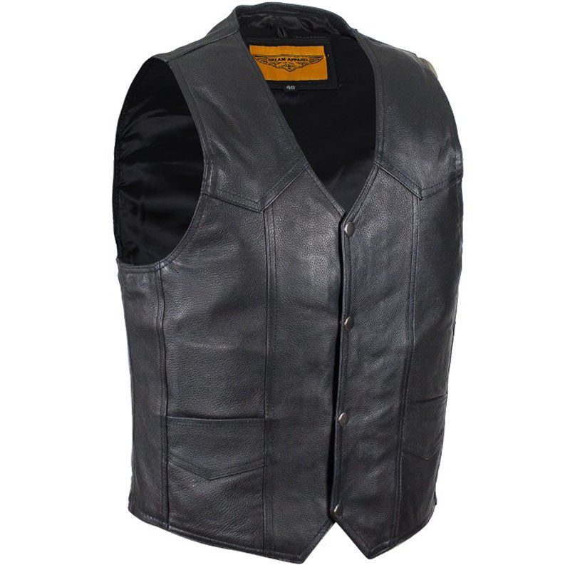 Men's Biker Vest - The Dark Side
