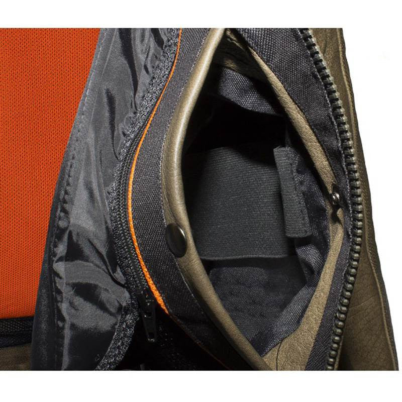 Biker Jacket - Racer Jacket - Distressed Light Brown