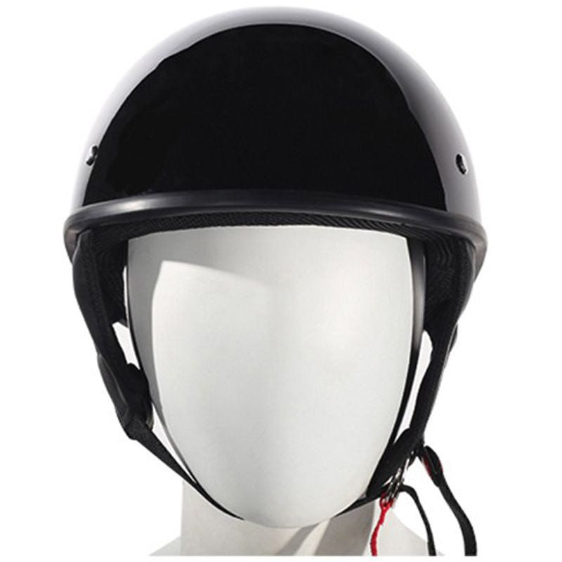 Helmet - Lo-Profile Black Helmet - Shiny