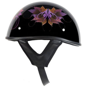 Helmet - Lo-Profile Flower Fairy Helmet - Shiny