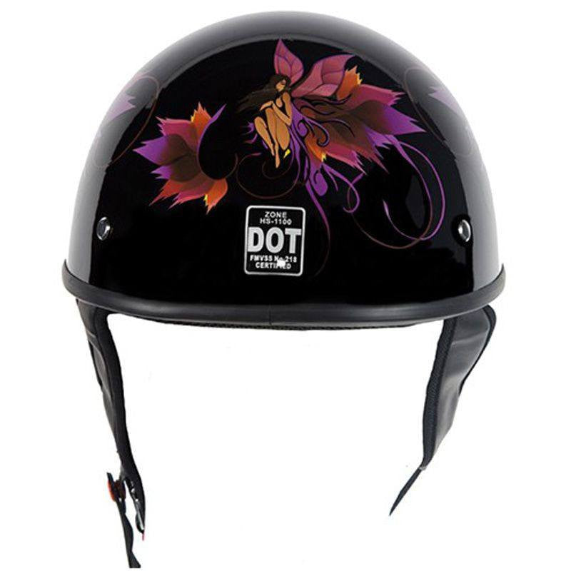 Helmet - Lo-Profile Flower Fairy Helmet - Shiny