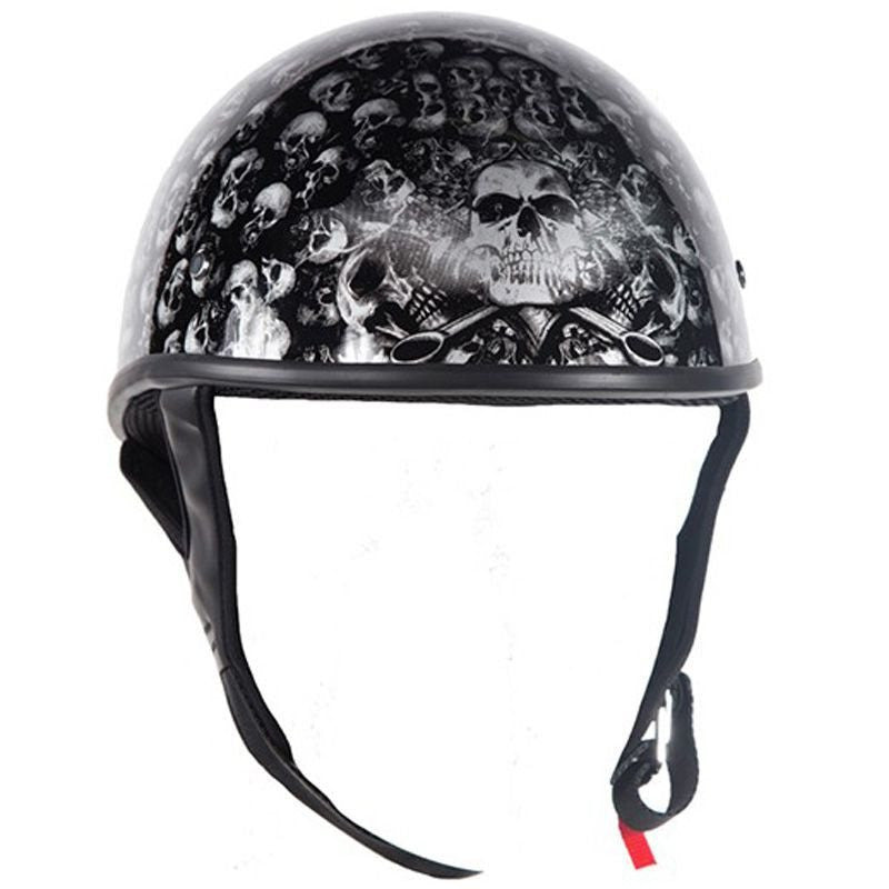 Helmet - Lo-Profile Skulls Helmet - Shiny