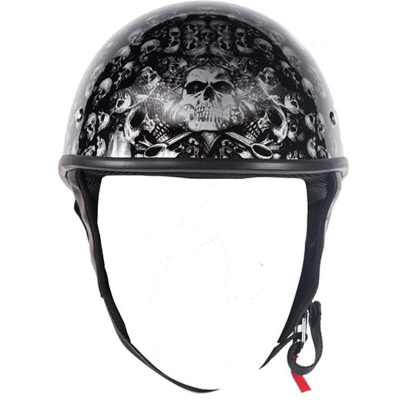 Helmet - Lo-Profile Skulls Helmet - Shiny