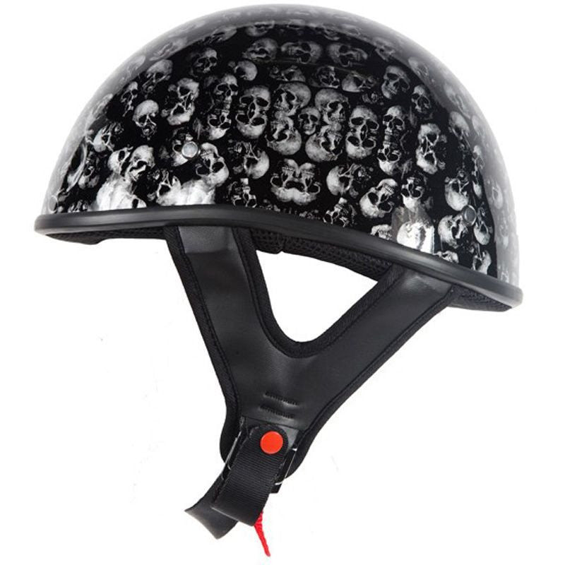 Helmet - Lo-Profile Skulls Helmet - Shiny