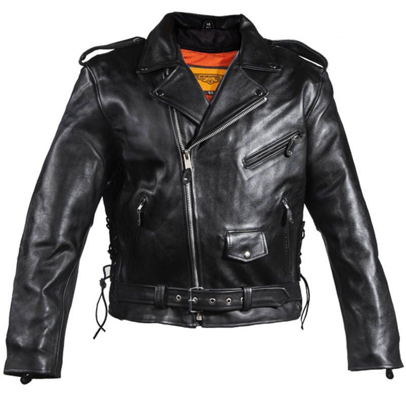Biker Jacket - Classic Biker Jacket - double rider
