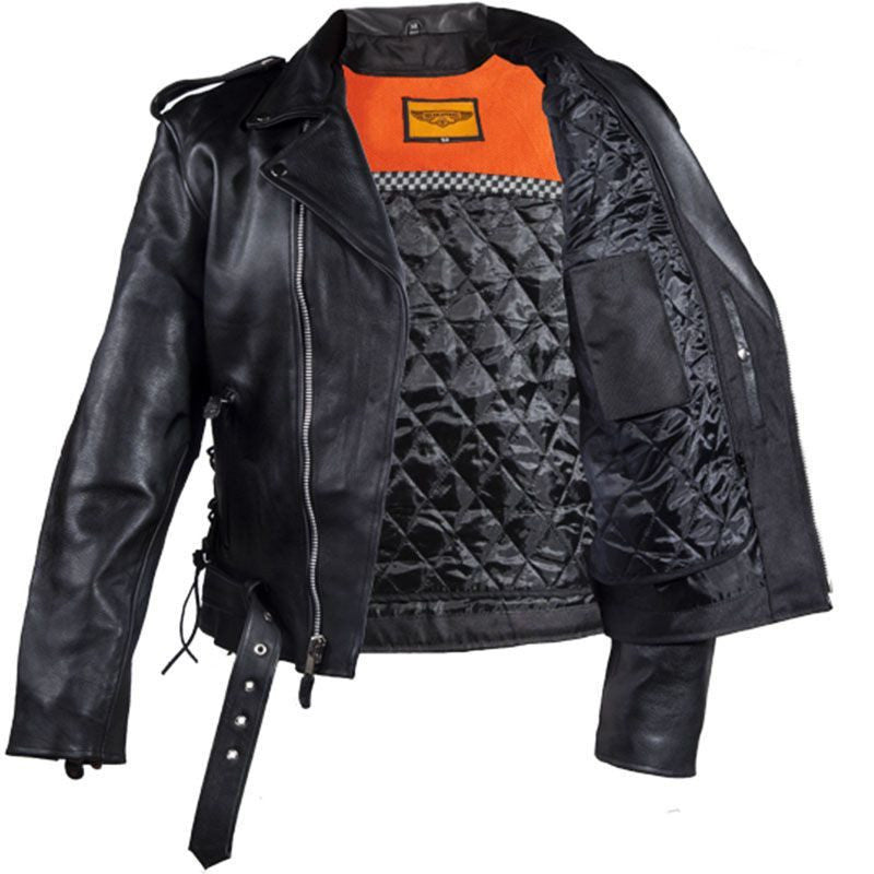 Biker Jacket - Classic Biker Jacket - double rider