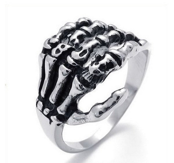 Skull Hand Ring