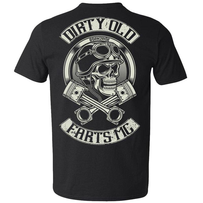 T-shirt - Dirty Old Farts MC - Design On Back