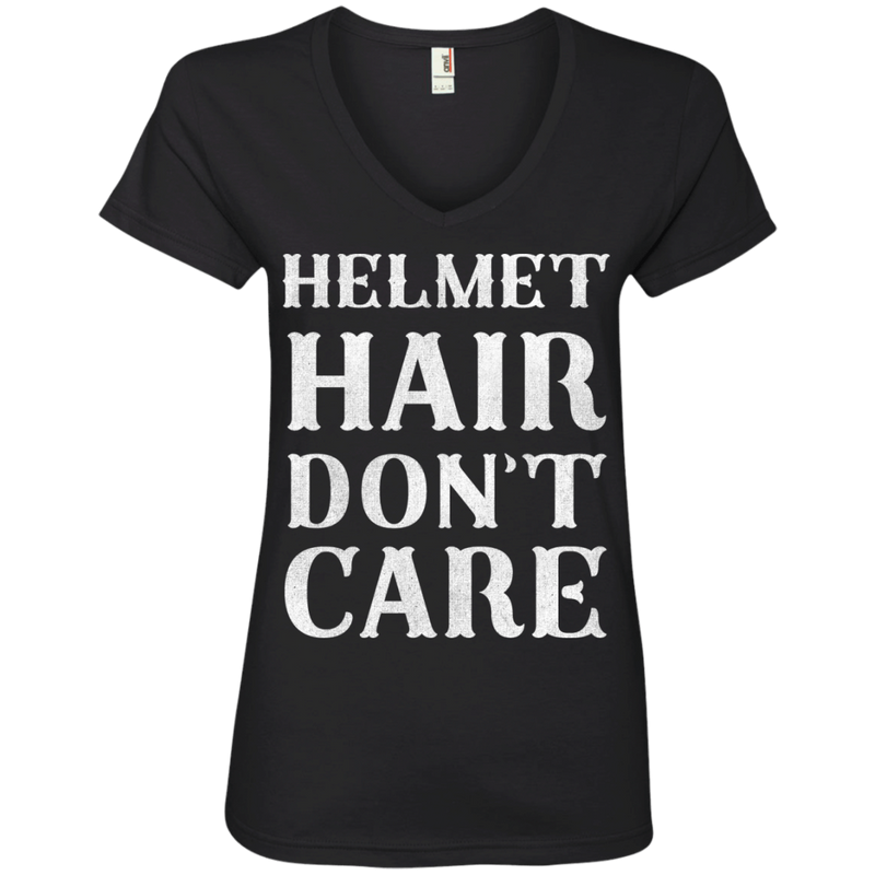 T-shirt - Helmet Hair Don't Care