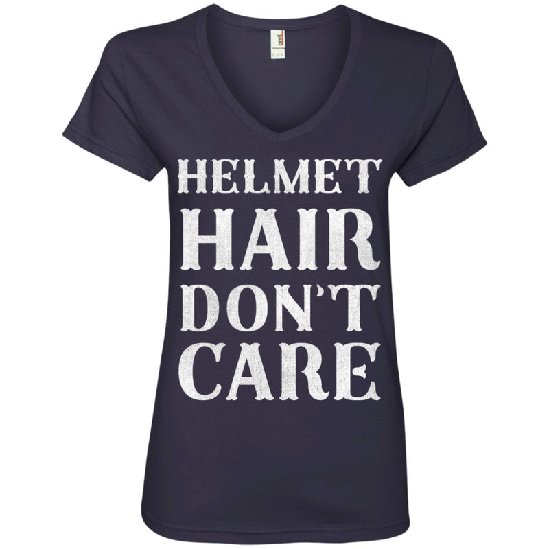 T-shirt - Helmet Hair Don't Care