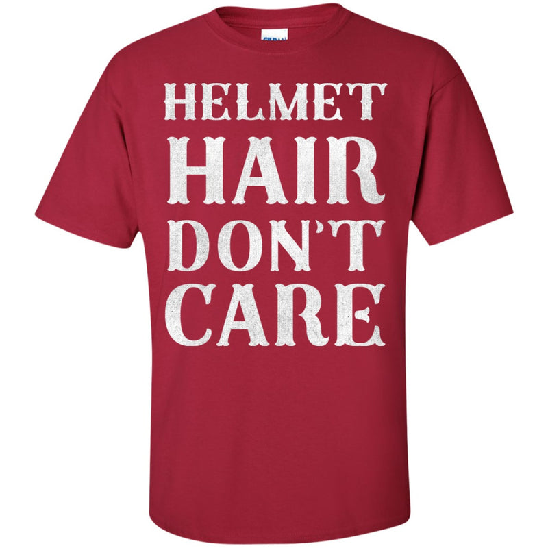 T-shirt - Helmet Hair Don't Care