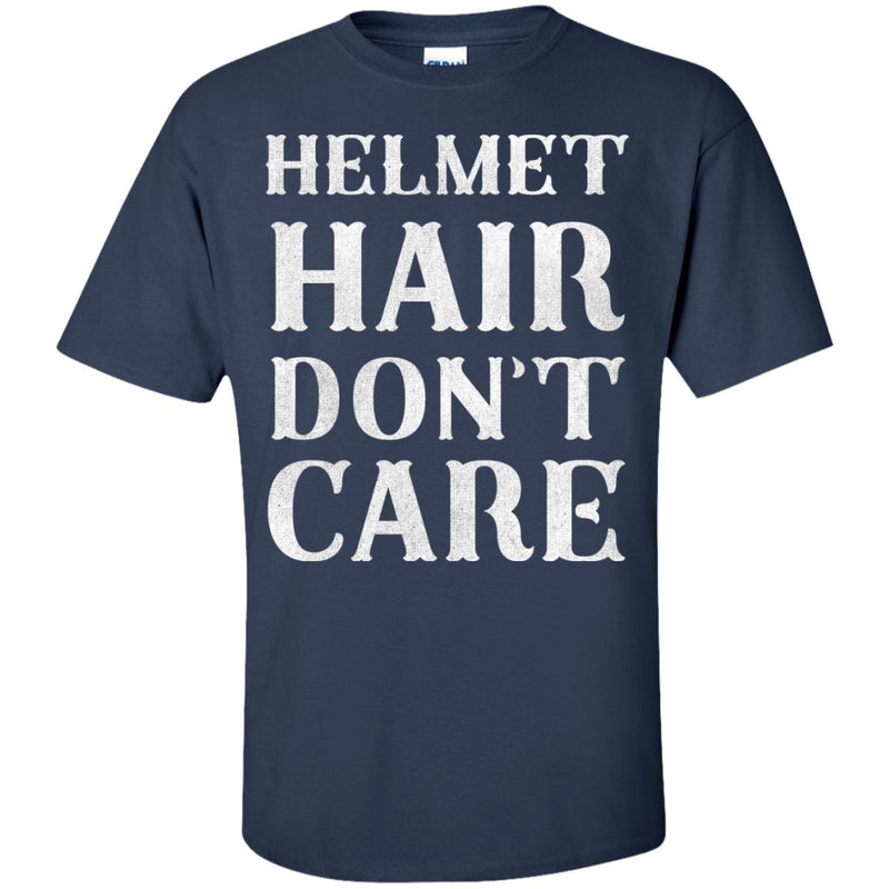 T-shirt - Helmet Hair Don't Care