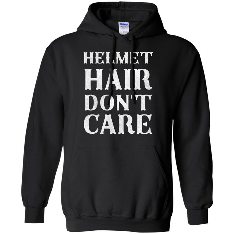 T-shirt - Helmet Hair Don't Care