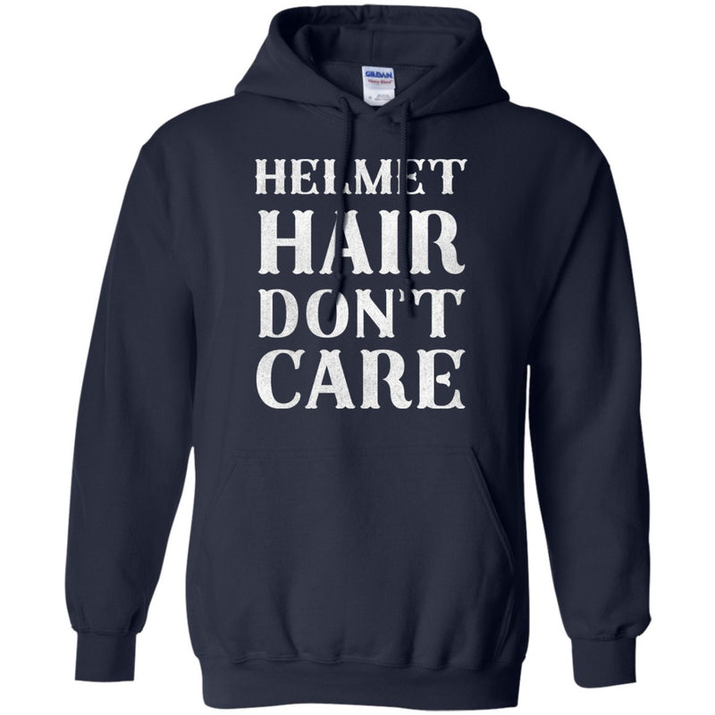T-shirt - Helmet Hair Don't Care