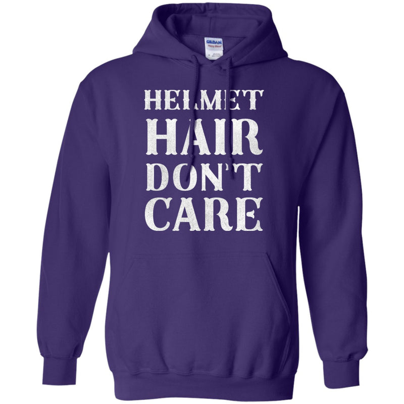 T-shirt - Helmet Hair Don't Care