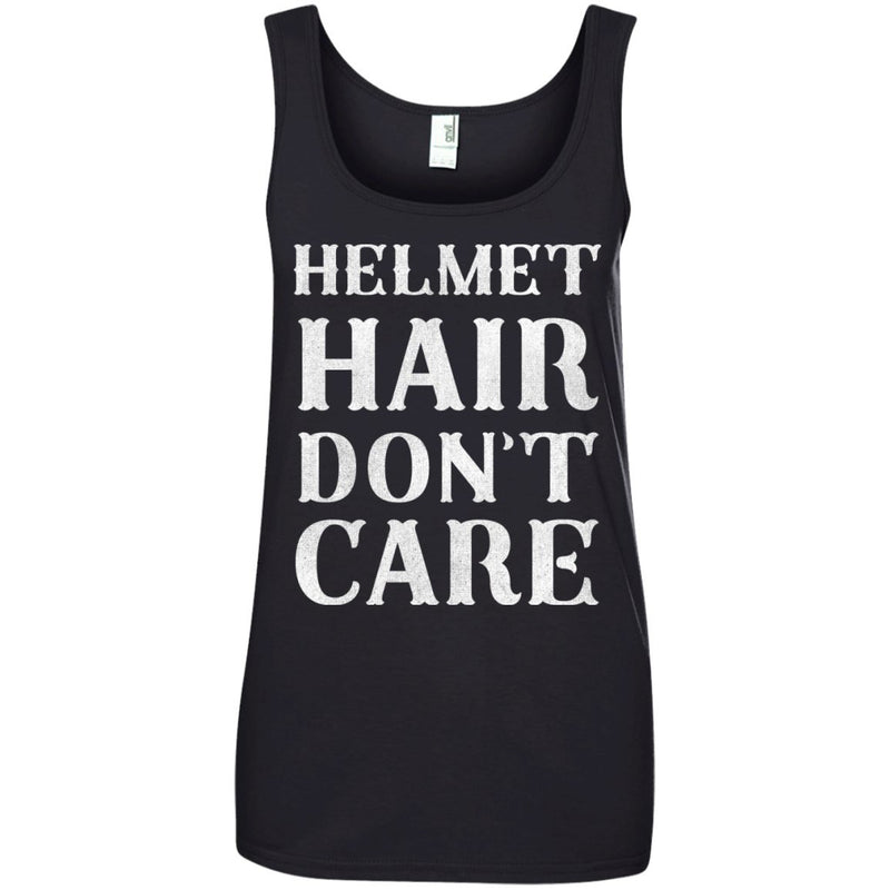 T-shirt - Helmet Hair Don't Care