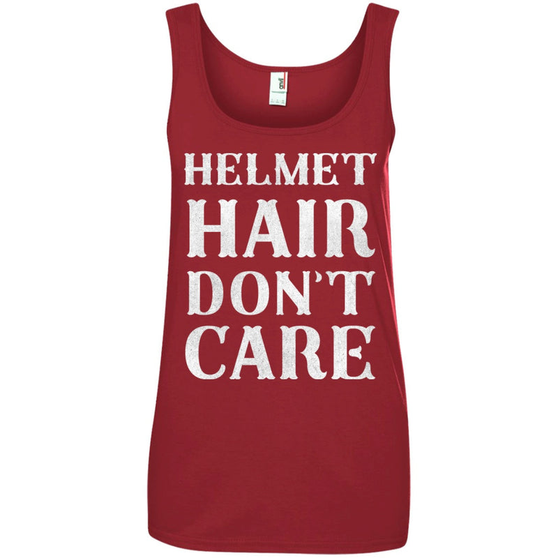 T-shirt - Helmet Hair Don't Care