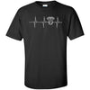 T-Shirts - Biker Heartbeat - Tall Sizes