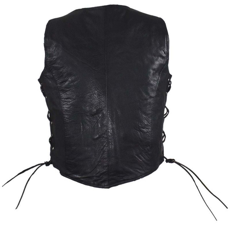 Women Leather Vest - Lady Rider Vest