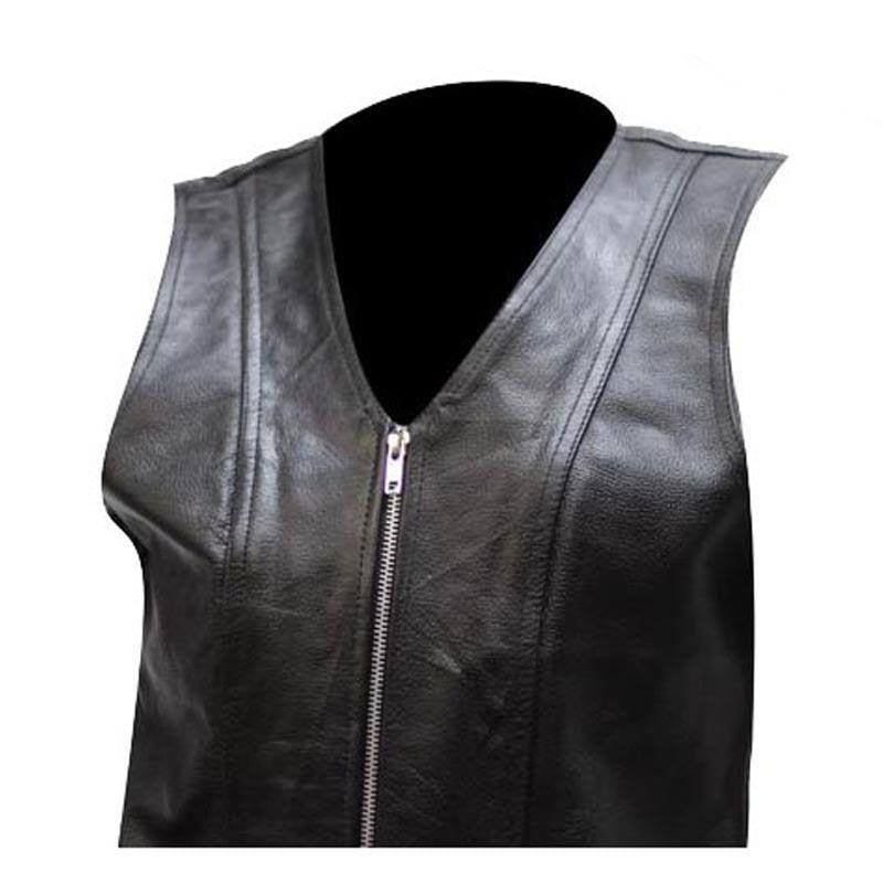 Leather Vest - Woman's Riding Vest