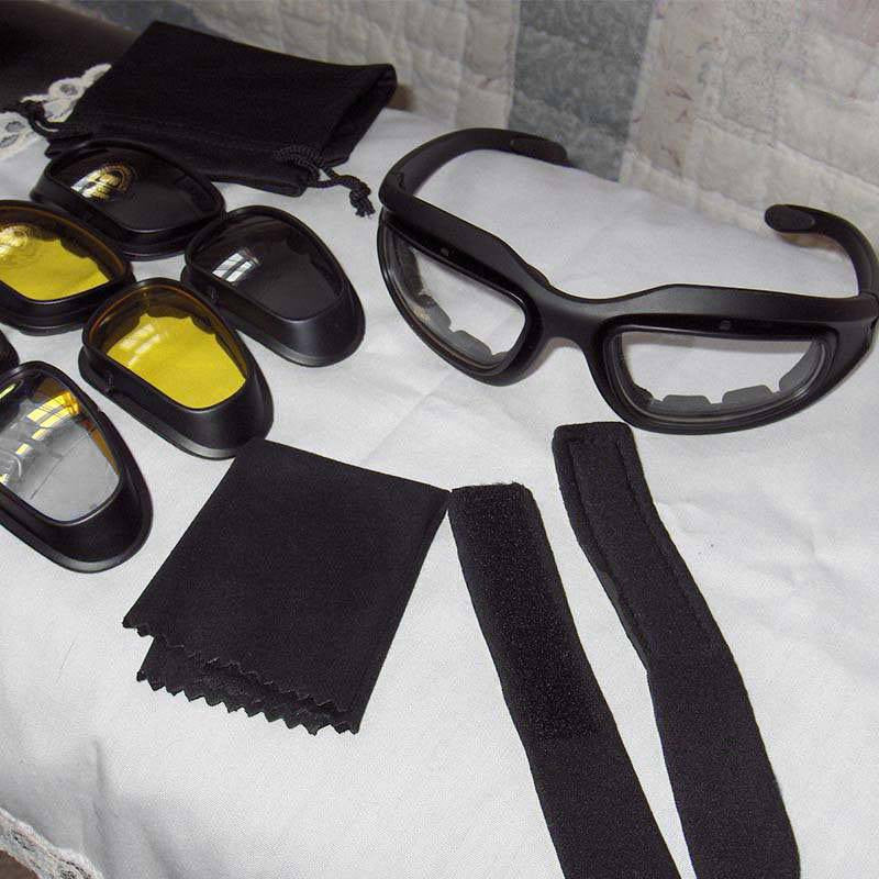 biker goggle set of goggles